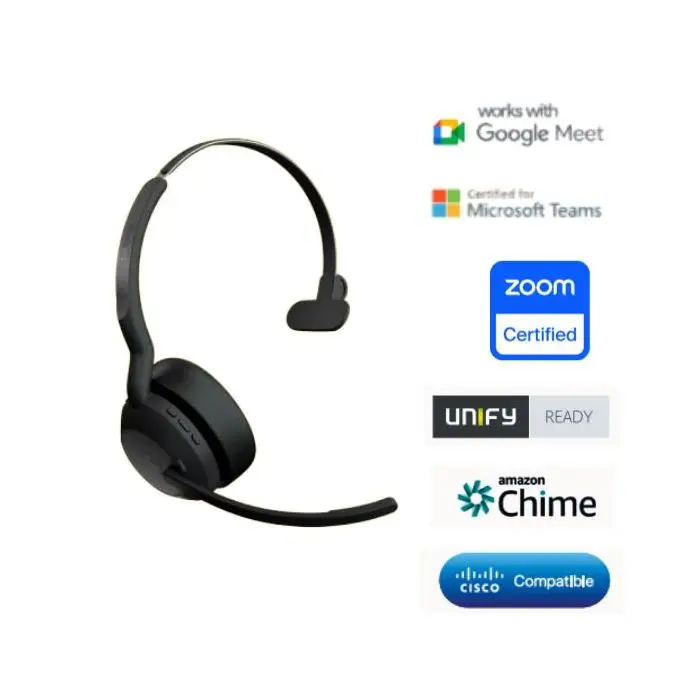 Jabra Evolve2 55 UC Mono mit Link380a USB-A Headset
