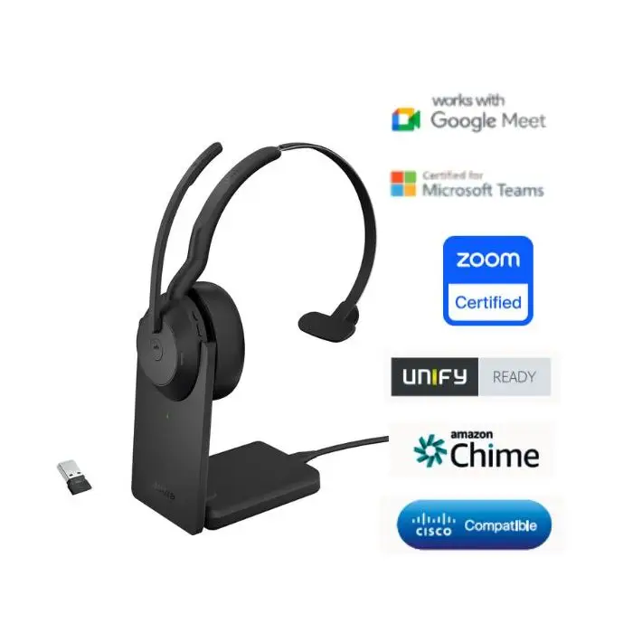 Jabra Evolve2 55 MS Mono mit Link380c USB-C Headset