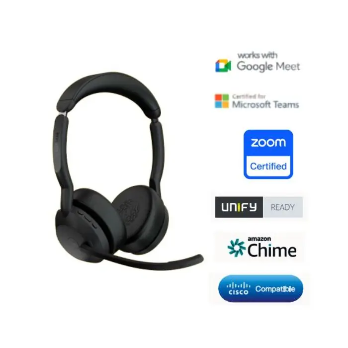 Jabra Evolve2 55 MS Stereo mit Link380/390 USB-C Headset