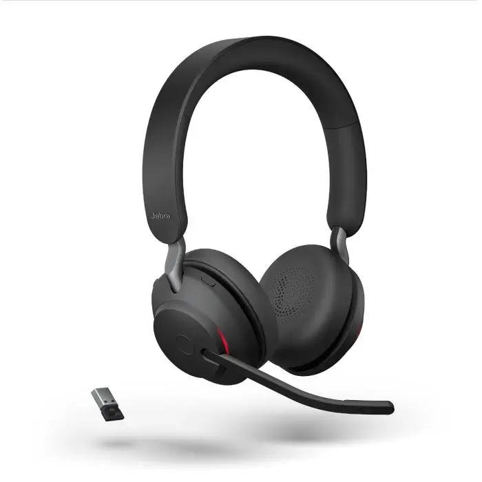 Jabra Evolve2 65 Stereo MS USB-A Bluetooth Headset black