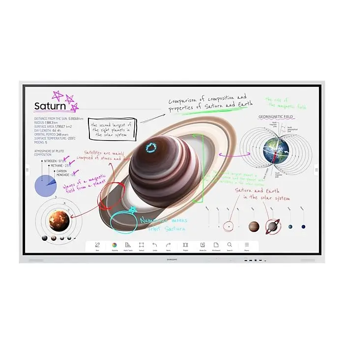 Samsung Flip Pro WM65B - 165 cm (65 Zoll) Muti-Touch