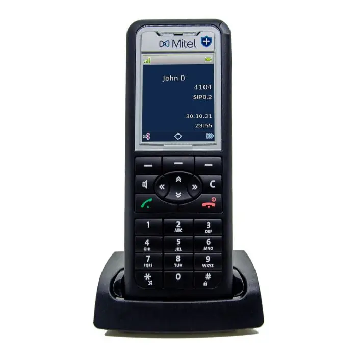 Mitel 632dt Set - inkl. Ladeschale, Netzteil, Akku, Clip