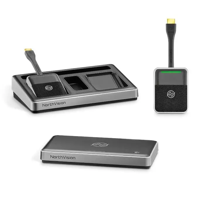 NorthVision VisionShare 4K Wireless True SET - professionelles Präsentationssystem