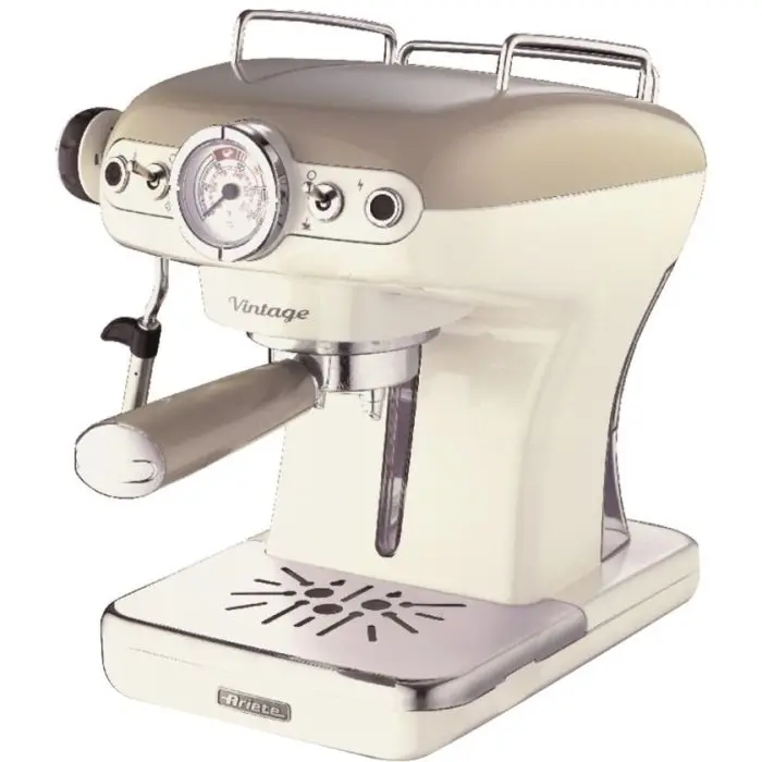 Ariete Amerikanische Vintage Espressomaschine, beige