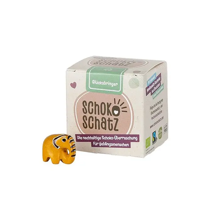 Schokoschatz GLÜCK für Lieblingsmenschen BIO