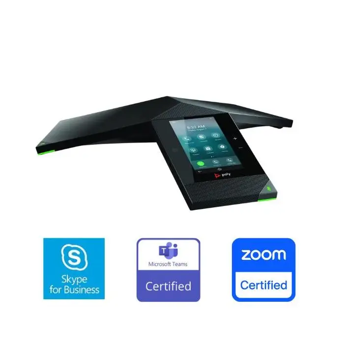 Poly Trio 8800 VoIP-Konferenztelefon mit Bluetooth Schnittstelle