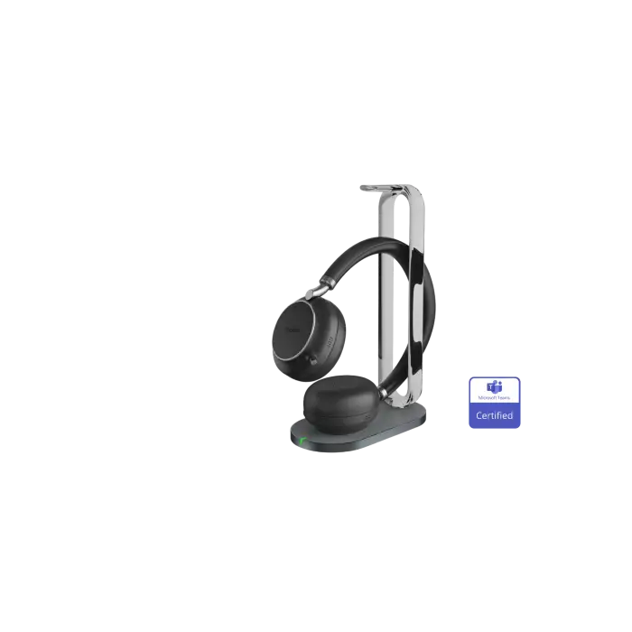 Yealink BH76 Headset black mit Ladeständer