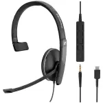 Sennheiser SC 135 USB-C monaural mit Abnehmbarer In-Line Call Control