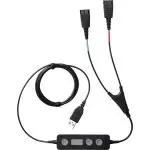 JABRA LINK™265 Trainingskabel, Schulungskabel USB auf 2x QD
