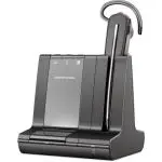 Poly SAVI 8240-M Office DECT Headset für Tischtelefon, PC / Softphone und Smartphone.