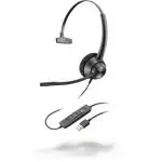 Poly EncorePro 310, USB-A - 300 Series - Headset - On-Ear - kabelgebunden - USB