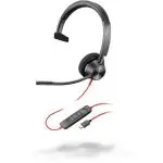 Poly Headset Blackwire C3310 monaural USB-C/A