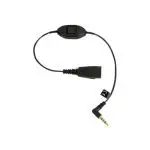 JABRA LINK Kabel QD auf 3,5mm Klinke speziell für IPhone 6 oder 6s oder 7