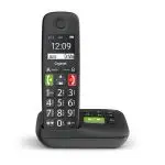 Gigaset E290A schwarz - schnurloses Großtastentelefon mit Anrufbeantworter