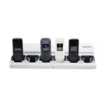 Ascom d43 / d63 / i63 / d81 Laderegal für 6 Endgeräte (nur Ladung) - weiß