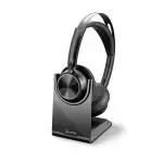 Poly Voyager Focus 2 UC Bluetooth Headset USB-A mit Ladestation