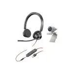 Poly Studio P5 USB HD Webcam Bundle mit Blackwire C3325 2200-87130-025