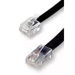 Anschlußkabel mit RJ11 auf RJ45 6- auf 8-polig>>4-adrig, 3 m