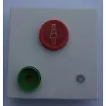 Avaya Secom Abdeckung Design GIRA Standard für Ruftaster mit Abstelleinheit, reinweiss matt