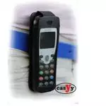 CasYy Ledertasche für Avaya DECT IH4 , schwarz