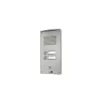 Behnke Türstation/ Türtelefon Aufputz  mit zwei Ruftasten , silber