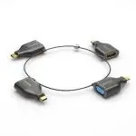 PureLInk 4K USB-C Adapterring mit vier Adaptern