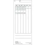 Stempelkarte Typ 1100, 500 Stück