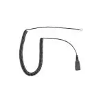 freeVoice FCF Spiralkabel mit FCC 4/4 Stecker und QD