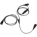 freeVoice Supervisor Y-Kabel, QD auf 2x QD mit Mute Schalter