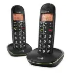 Doro PhoneEasy 100w schwarz, schnurloses DECT-Telefon