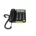 doro PhoneEasy312cs analog Telefon, schwarz