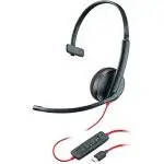 Plantronics Headset Blackwire C3210 monaural USB-C