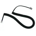 Hörerkabel schwarz Siemens OptiSet 12/3 cm