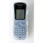 CasYy Silikonschutztasche für Avaya 3720 mit Clip, transparent