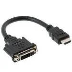 Delock Adapterkabel HDMI St > DVI 24+1 Bu ca.20cm