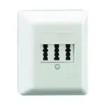 TAE 3x6 NFN AP reinweiß