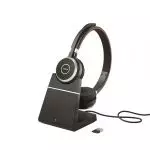 Jabra Evolve 75 SE Bluetooth Headset mit Ladestation und USB Bluetooth Dongle