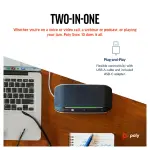 HP Poly Sync 10-M - Freisprechtelefon - kabelgebunden