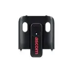 ASCOM 660585 - Cover Rückseite (mit Gürtelclip) passend für Myco 3 Smartphones - in schwarz 