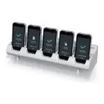 Ascom Myco 3 / Myco 2 Smartphone Laderegal für 5 Endgeräte, weiß