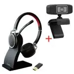 freeVoice Space Stereo NC (Bluetooth, USB) incl. Charger und Vision 320 Webcam