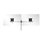 Durable Monitorhalterung PRO Doppelmonitorarm silber