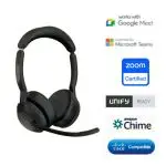 Jabra Evolve2 55 MS Stereo mit Link380/390 USB-C Headset