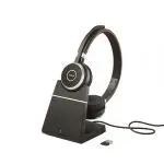 Jabra Evolve 65 SE UC Stereo Bluetooth Headset mit Ladestation