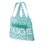 Faltbare Einkaufstasche "Lieblingstasche"