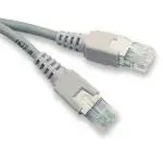 Patchkabel, Netzwerkkabel CAT.7, 10 Gigabit, 1:1, S/FTP, 3m, grau