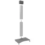 SMARTMETALS Teilbarer Trolley für Flachbildschirm bis 90 Zoll