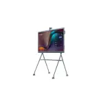 Yealink FloorStand withTray MeetingBoard 65 mit montiertem Smartboard