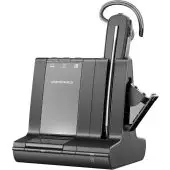 Poly DECT Headsetsystem Savi 8245 UC konvertibel inkl. Zusatzakku und Dongle USB-A für PC