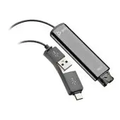 Poly DA75 Wideband QD auf USB-Adapter (USB-A & USB-C)
